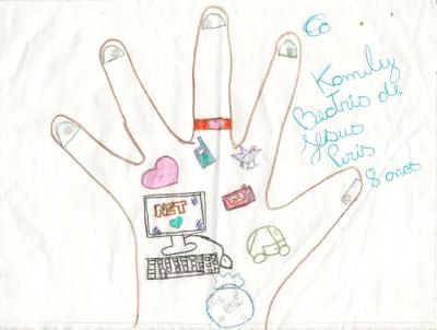 Kamily Beatriz Pires, 8 anos